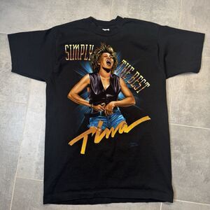 Vintage Tina Turner "Simply The Best" T-Shirt 1993 Single Stitch - Large